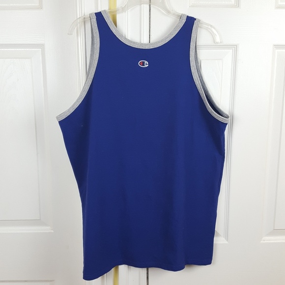Champion Athletic Blue Tank Top Men's XL - Picture 4 of 7